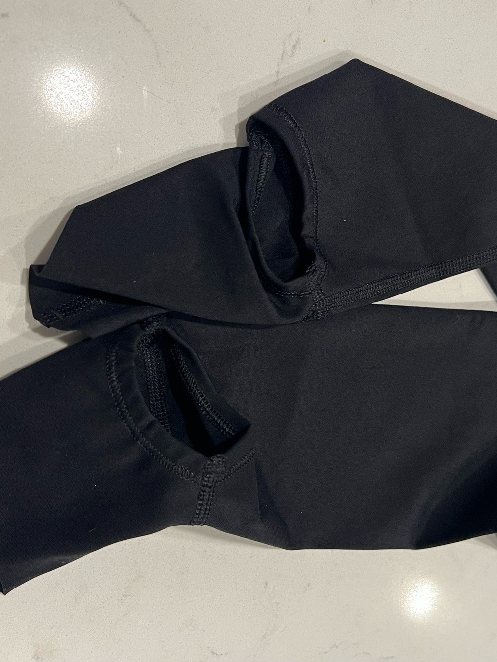 CRZ YOGA Black High-Waist Yoga Leggings - Picture 6 of 9